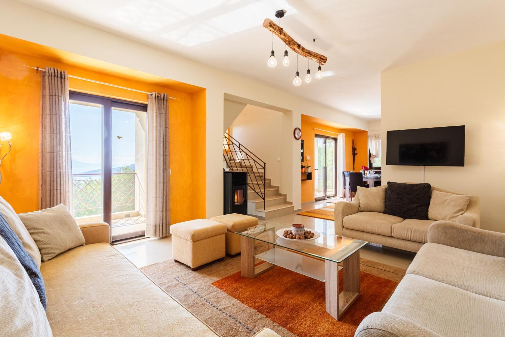 Villa Armonia, Sunset View And Relaxing Beach Vibe Proastion Екстер'єр фото